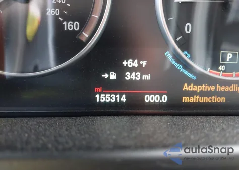 2015 BMW X5 xDrive35I из США, поврежденный, VIN 5UXKR0C51F0K68486